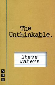 Cover of The Unthinkable by Steve Waters