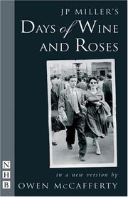 Front cover of JP Miller's Days of wine and roses by Owen McCafferty