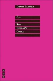 Cover of Beggar's Opera (Drama Classics S.) by John Gay