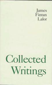 Cover of James Fintan Lalor, patriot and political essayist by James Fintan Lalor