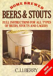 Front cover of Home brewed beers and stouts by C. J. J. Berry