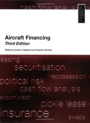 Cover of Aircraft financing by Stephen McGairl