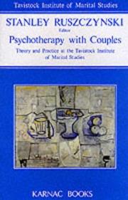 Front cover of Psychotherapy with Couples by Stanley Ruszczynski