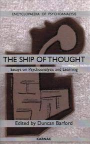 Cover of Ship of Thought by Duncan Barford