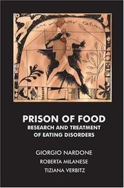 Cover of PRISON OF FOOD: RESEARCH AND TREATMENT OF EATING DISORDERS by Giorgio Nardone