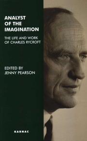 Front cover of Analyst of the Imagination by Jenny Pearson