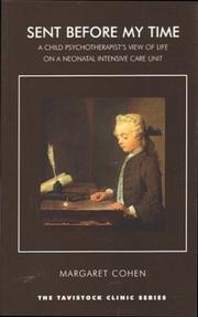 Cover of Sent Before My Time by Margaret Cohen