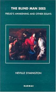 Cover of The blind man sees by Neville Symington