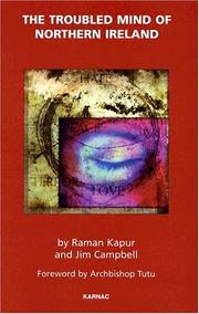Front cover of The troubled mind of Northern Ireland by Raman Kapur