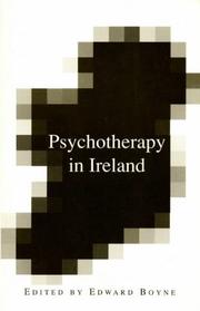 Front cover of Psychotherapy in Ireland by Edward Boyne