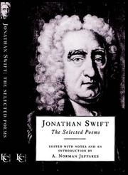 Cover of Jonathan Swift by A. Norman Jeffares