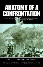Front cover of Anatomy of a Confrontation by Sarvepalli Gopal