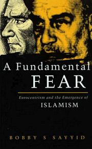 Front cover of A Fundamental Fear by Bobby S. Sayyid