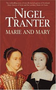 Front cover of Marie and Mary by Nigel G. Tranter