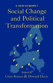Front cover of Social Change And Political Transformation by C. Rootes