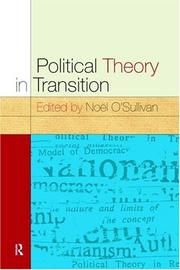 Front cover of Political Theory in Transition by N. O'sullivan