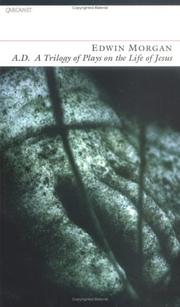 Cover of A.D by Edwin Morgan