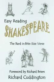 Cover of Easy Reading Shakespeare by Richard Cuddington    