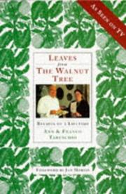 Cover of Leaves from the Walnut Tree by Ann Taruschio