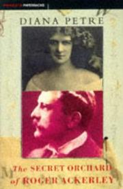 Front cover of The secret orchard of Roger Ackerley by Diana Petre