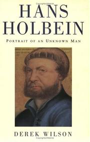 Cover of Hans Holbein by Derek Wilson