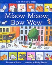 Front cover of Miaow Miaow Bow Wow by Francesca Simon