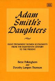 Cover of Adam Smith's daughters by Bette Polkinghorn