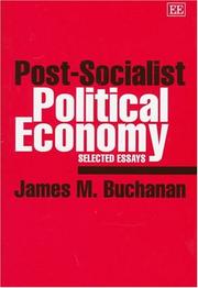 Front cover of Post-socialist political economy by James M. Buchanan