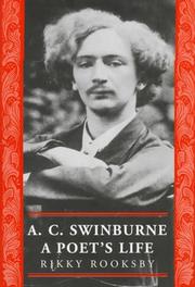 Front cover of A.C. Swinburne by Rikky Rooksby