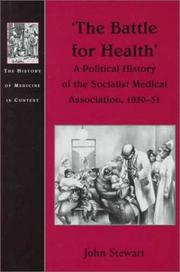 Cover of The battle for health by Stewart, John