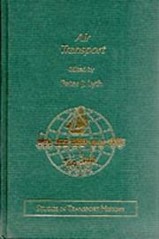 Cover of Air Transport by Peter J. Lyth