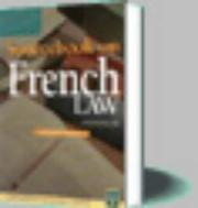 Cover of Sourcebook on French law by Pollard, David