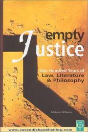 Front cover of Empty justice by Melanie Williams
