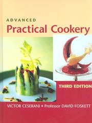 Cover of Advanced practical cookery by Victor Ceserani