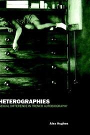 Front cover of Heterographies by Alex Hughes