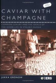 Front cover of Caviar with Champagne by Jukka Gronow