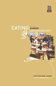 Cover of Eating out in Europe by Peter Scholliers