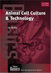 Front cover of Animal Cell Culture and Technology by Mike Butler