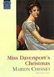 Front cover of Miss Davenport's Christmas (Soundings S.) by Marion Chesney