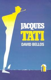 Cover of Jacques Tati by David Bellos
