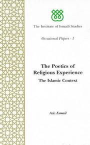 Front cover of Poetics of Religious Experience by Aziz Esmail