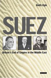Cover of Suez by Keith Kyle