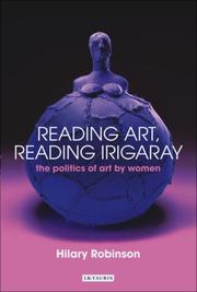 Front cover of Reading Art, Reading Irigaray by Hilary Robinson