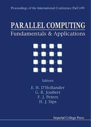 Cover of Parallel computing by ParCo99 (Conference) (1999 Delft, Netherlands)