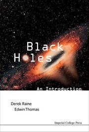 Front cover of BLACK HOLES: AN INTRODUCTION by DEREK RAINE