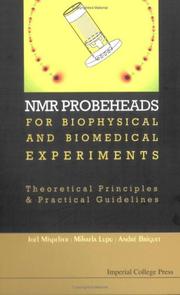 Cover of NMR probeheads for biophysical and biomedical experiments by Joël Mispelter