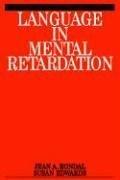 Front cover of Language in mental retardation by J. A. Rondal