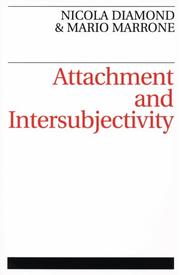 Cover of Attachment and intersubjectivity by Nicola Diamond