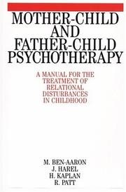 Front cover of Mother-child and father-child psychotherapy by Miriam Ben-Aaron
