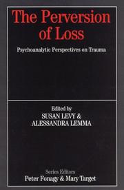 Front cover of The perversion of loss by Alessandra Lemma